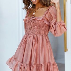 KINDNESS FIRST DRESS MOCHA Hello Molly